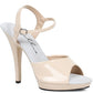 521-JULIET-W 5"  Heel  Wide Width Sandal.