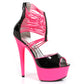 609-ADORE Ellie Shoes 6" Neon Stiletto With Elastic Bandd 6 INCH HEEL SALES 6 IN