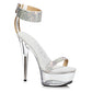 609-ANIKA 6" Stiletto With Rhinestone Strap