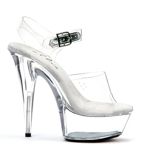 609-BROOK 6" Pointed Stiletto Sandal.