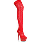 609-MEI Ellie Shoes 6" Stiletto Stocking Thigh High Boot 6 INCH HEEL SALES 6 IN THIGH HIGH