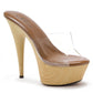 609-MYA Ellie Shoes 6" Pointed Stiletto Mule W/Wood Bottom. 6 INCH HEEL