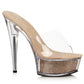 609-SPRING 6" Stiletto Sandal With Rhinestone In Platform