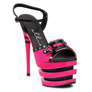 613-ALEXIA 6" Neon Stiletto Sandal.