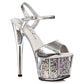 709-ZENYA 7" Glitter Flakes In Platform