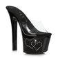 711-HEART Ellie Shoes 7" Heel  Sandal. EXTENDED S 7 INCH HEEL SALES 7 &