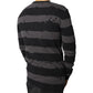 Destroyer Stripe Grey Sweater Halloween Horror Hip Crypt Kreepsville 