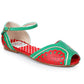 BP100-FRUITIE Flat Fruit Sandals