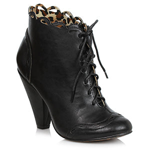 BP403-EDDIE 4" Retro Bootie With Laces