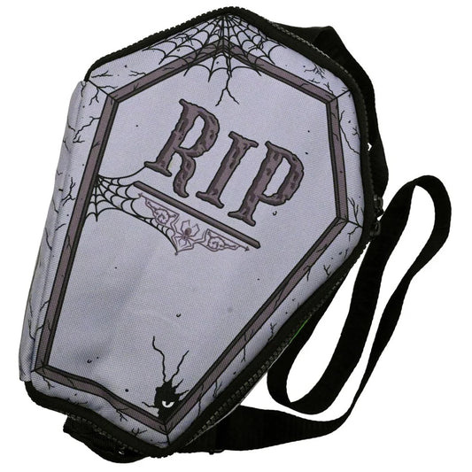 Spooky Rip Coffin Insulated Lunch Bag