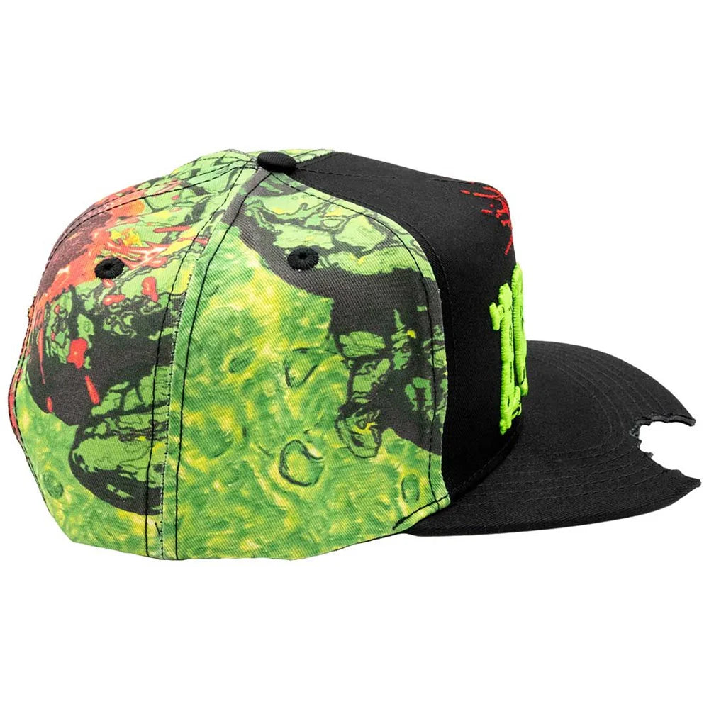 Zombie Bite Sublimation Baseball Hat