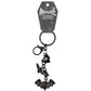 Flying Bats Charm Keychain