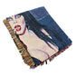 Elvira Popcorn Tapestry Throw Blanket