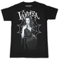 Vampira Cobweb T-shirt Kreepsville Halloween Hip Crypt Horror Movie Clothing Plan 9 from Outer Space 