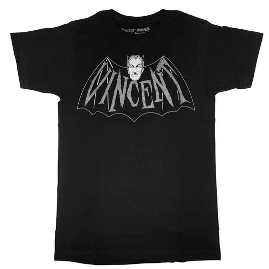 Vincent Price Devil Bat Men's T-shirt Kreepsville Halloween Hip Crypt Horror Clothing  TV Movies