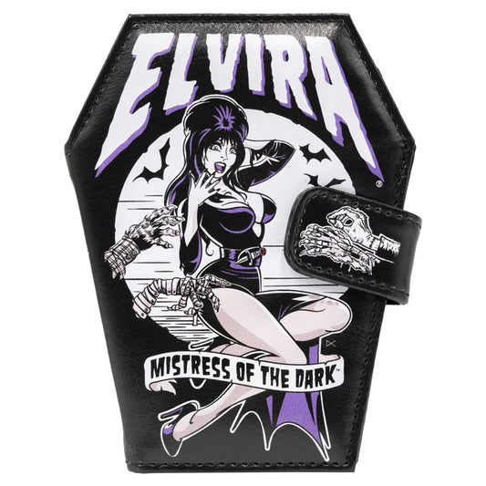 Elvira Coffin Wallet Monster Hands Kreepsville Halloween Hip Crypt Horror Movie TV