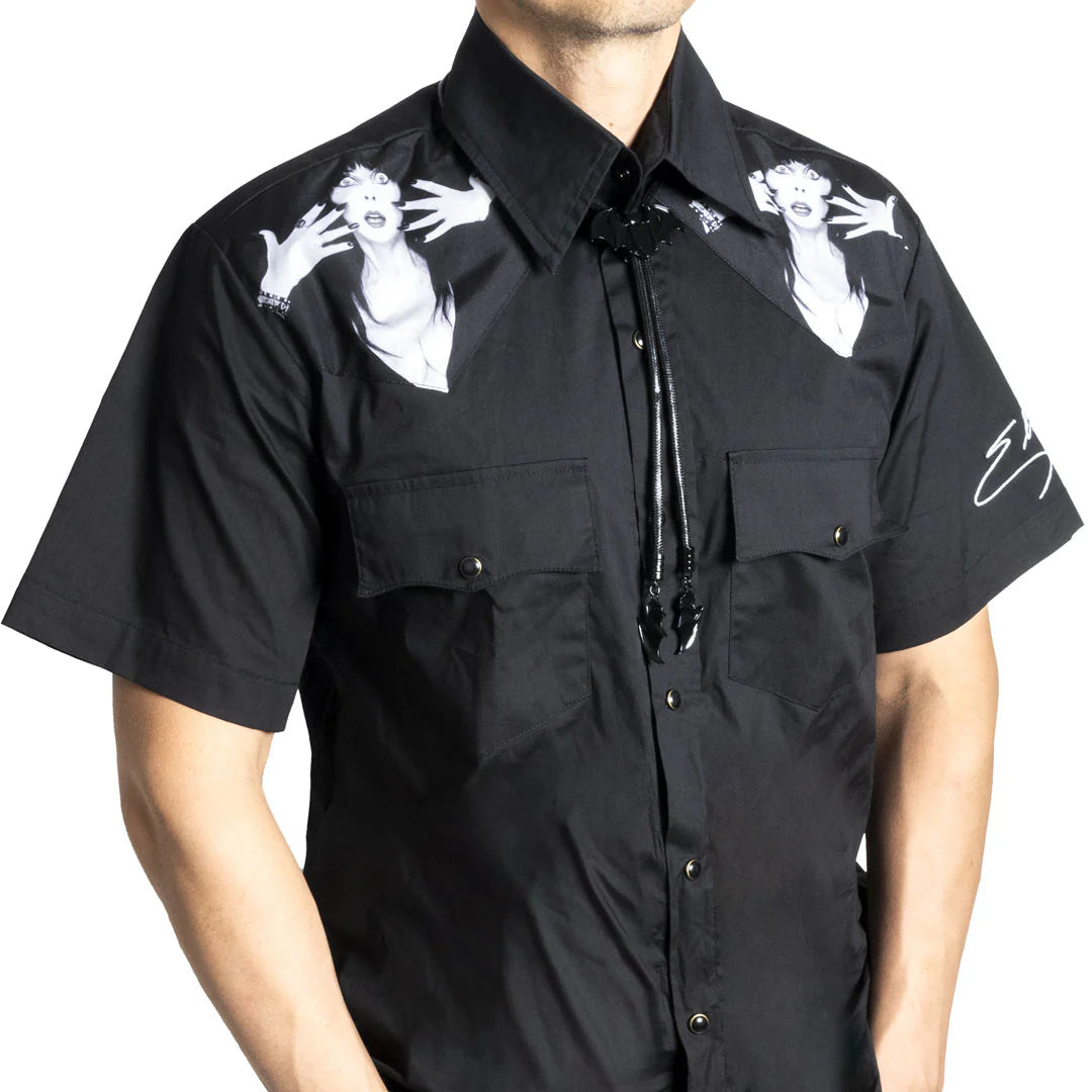 Elvira Classic Logo Western Shirt