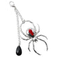 Spider Charm Web Claw Clip Silver Hair Accessories Kreepsville Hip Crypt Halloween Spooky Season