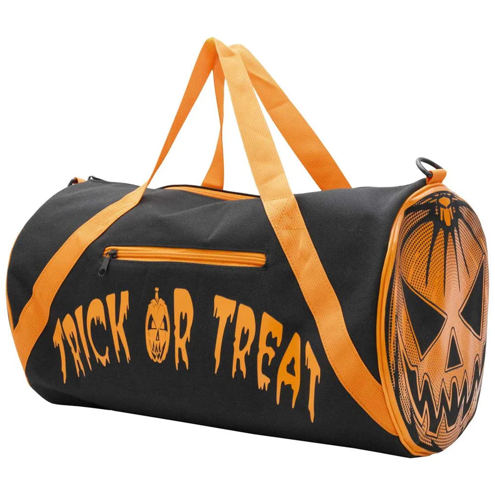 Pumpkin Trick Or Treat Barrel Bag