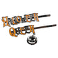 Halloween Queen Text Hair Slides Hip Crypt Kreepsville Spooky Season 