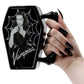 Vampira Cobweb Coffin Mug