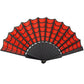 Spiderweb Scallop Fan Red Accessories Goth Hip Crypt Kreepsville Halloween Spooky Season