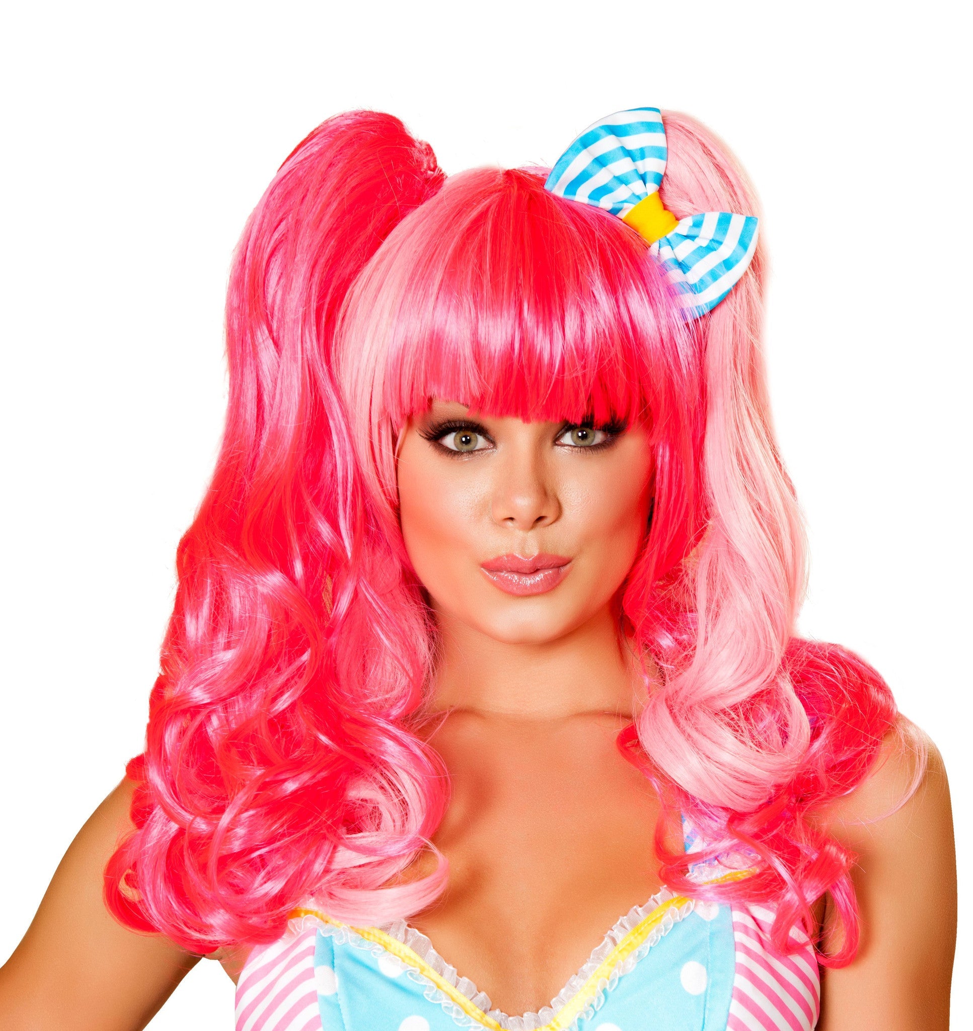 WIG102 Pink Wig wholesale manufacturer sexy apparel Halloween