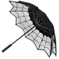 Spiderweb Lace Parasol Kreepsville Halloween Hip Crypt Parasol Accessories Horror