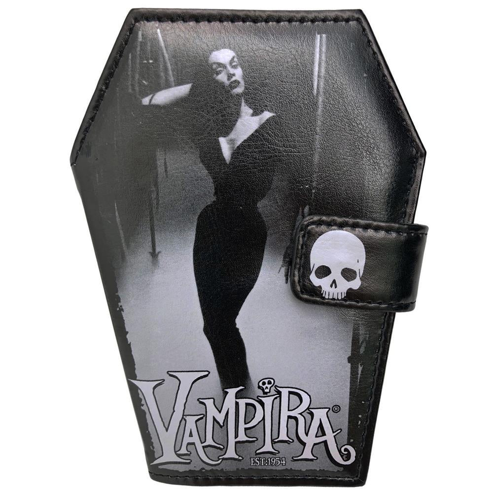 Vampira Mist Coffin Wallet Kreepsville Hip Crypt Horror Halloween Movie Plan 9